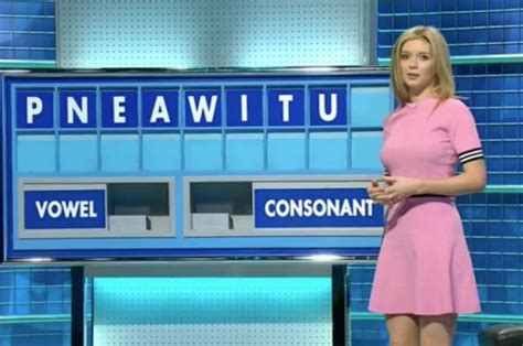 Rachel Riley Countdown Host Teases Viewers With Sexy Cheerleader