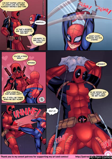 Spider Man Rescued Comic Porn HD Porn Comics
