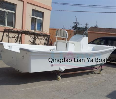 China Liya 19feet Deep V Hull Panga Boat Fiberglass