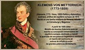 Biografia de Príncipe Metternich:Política y Conservadurismo,Resumen