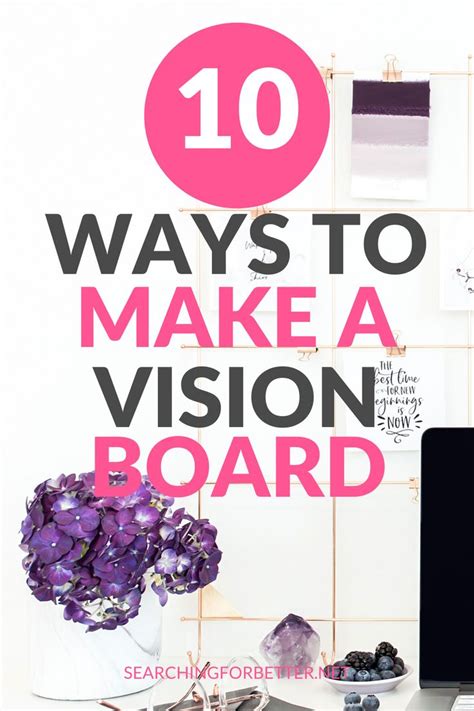 10 Easy Vision Board Ideas To Create The Ultimate Dreamboard Self