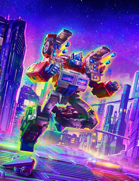 Artstation Transformers Legacy Optimus Prime Transformers Poster