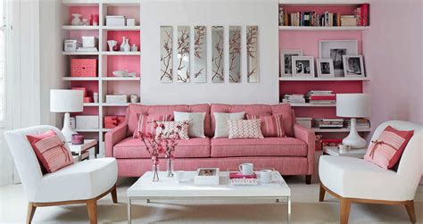 10 Blissful Interior Design Ideas For A Pink Living Room
