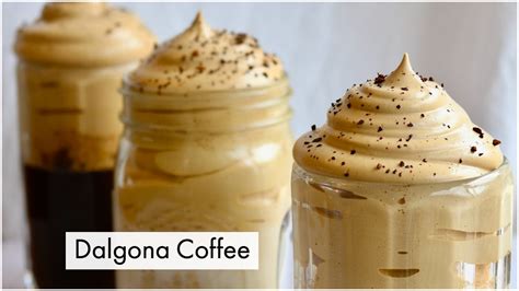 Dalgona Coffee Recipe How To Make Dalgona Coffee 3 Ways Ditch The