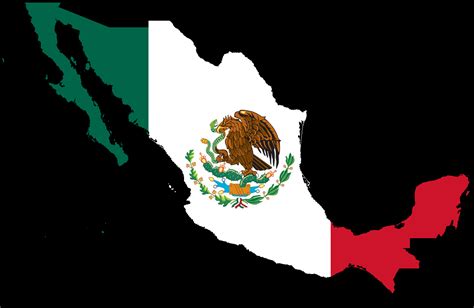 file mapa mexico con bandera png wikimedia commons