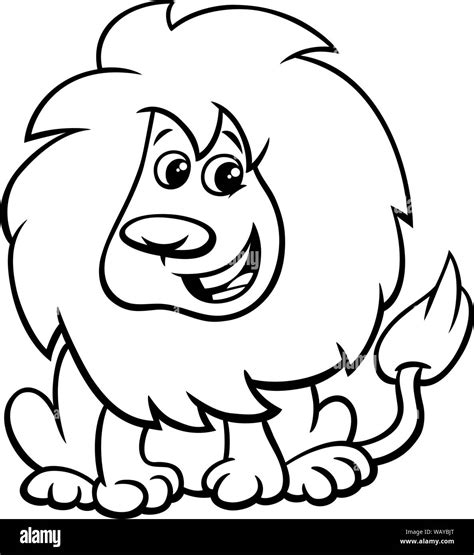 Cute Lion Coloring Pages