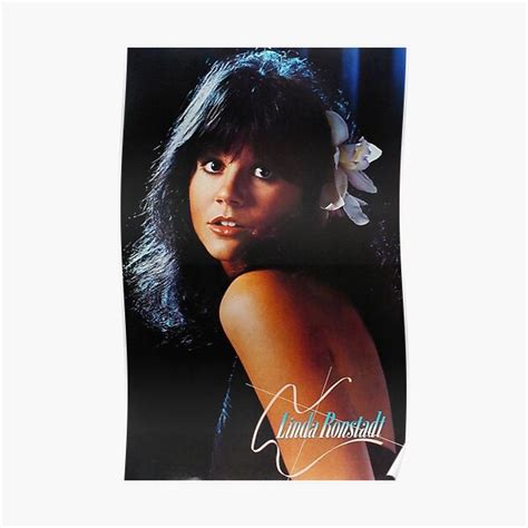Linda Ronstadt Beautiful Picture Poster For Sale By Kcandlish Redbubble
