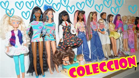 Gran Coleccion De Barbies Barbies 90s Barbie Vintage Chegos Pl