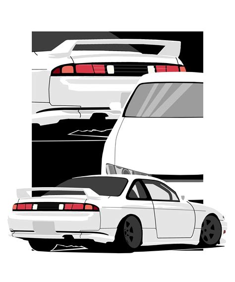 Nissan Silvia S14 By Dosedope Classic Japanese Cars Automotive