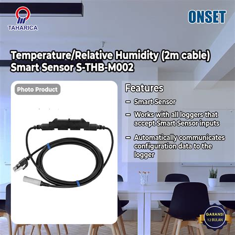 12 Bit Temperaturerelative Humidity 2m Cable Smart Sensor S Thb M002