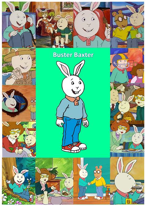 arthur characters buster baxter by gikesmanners1995 on deviantart