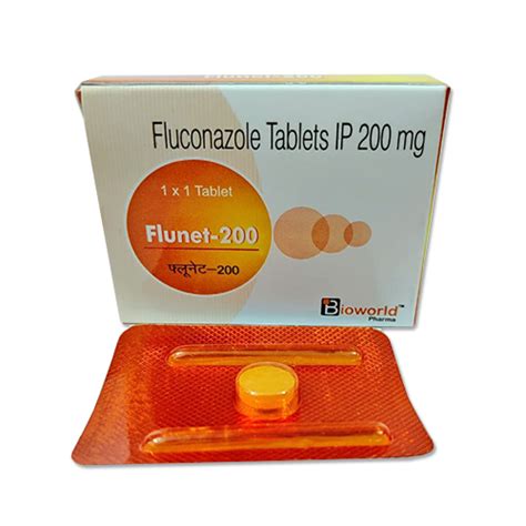 Flunet 200 Tablets Bioworld Pharma