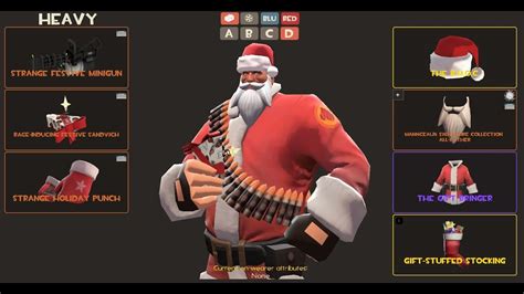 All Christmaswinter Loadouts For All Classes Youtube