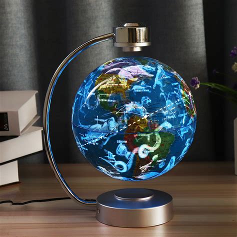 8 Inches Magnetic Levitation Floating Globe Constellation Light Desk