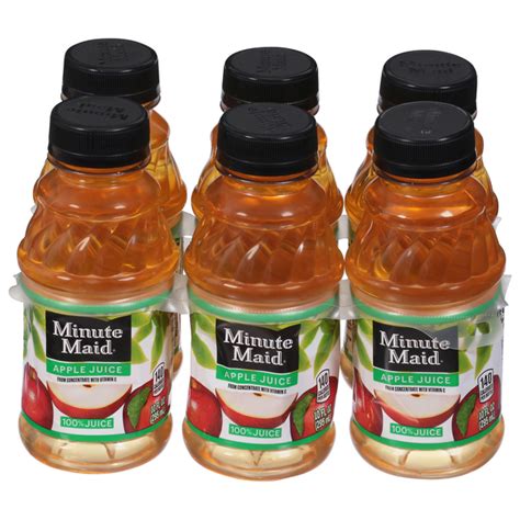 Save On Minute Maid 100 Juice Apple 6 Pk Order Online Delivery Giant
