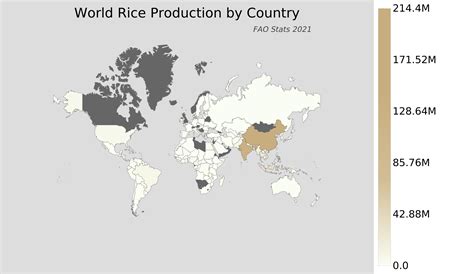 World Rice Production By Country
