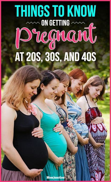 Getting Pregnant In Your 20s 30s And 40s Heres What You Need To