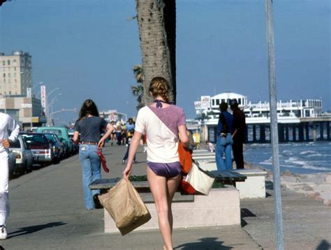 nostalgic pictures capturing american teenage girls at texas beaches in the 1980s oldamerica