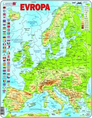 Geografska Karta Evrope Sa Drzavama Karta Evrope Sa Drzavama Karta