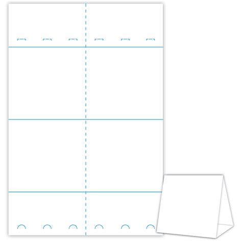 Table Tent Template Microsoft Word Collection