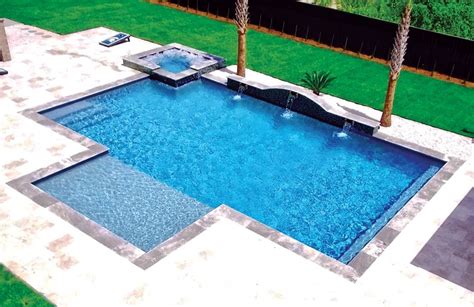 Modified Rectangular Swimming Pool Blue Haven Pools