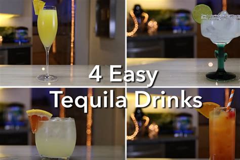 The fact that the ratio of juice to tequila is high makes it a good . Four Easy Tequila Drinks For The Holiday Weekend VIDEO