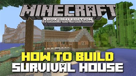 Minecraft Xbox 360 How To Build Simple Survival House Youtube