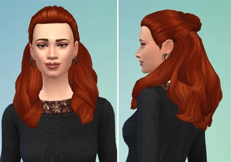 My Sims 4 Blog Diner For Bun Hair By Birksches