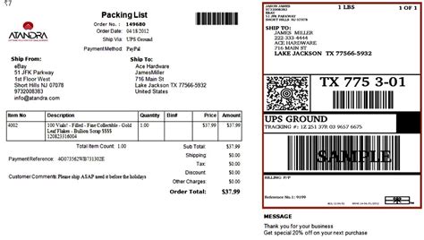 For generating ups label you just need to pass shipping digest which you will get once you get ship confirmation response. USPS Shipping Label Template Printable