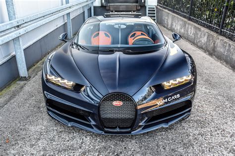 Bugatti Chiron With Blue Tinted Carbon Fiber Body Is One Of The Rarest