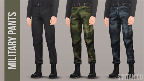 Sims 4 Strangerville Military Pants For Men Its Here This Ep For