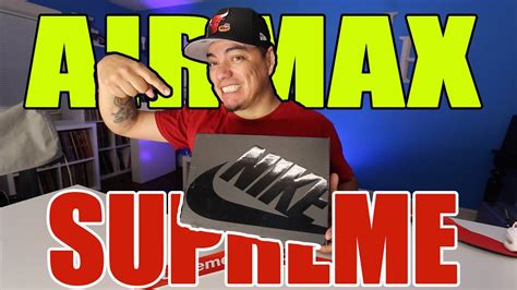 Airmax Supreme Unboxing And Ps5 Revealed Youtube