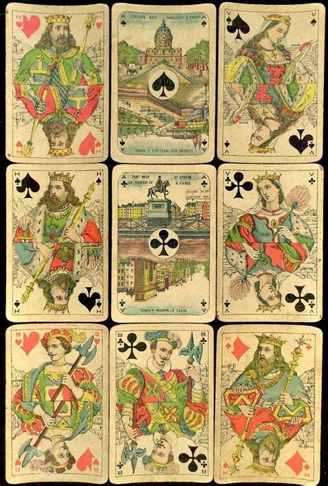 Пин на доске Vintage Playing Cards