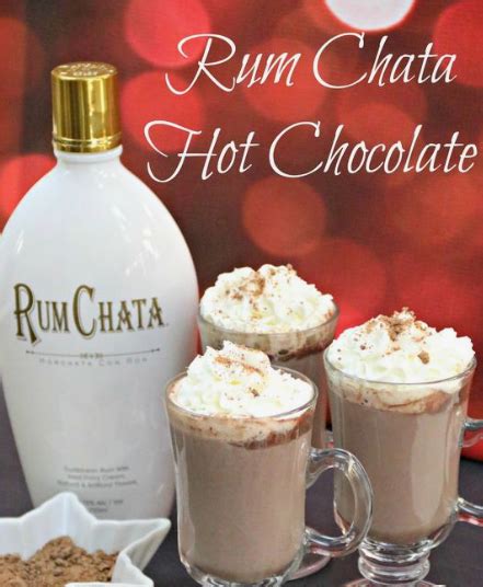 From dessert drinks to cooling cocktails, there's a rumchata for any season. Rum Chata Hot Chocolate in 2020 | Alcohol drink recipes ...