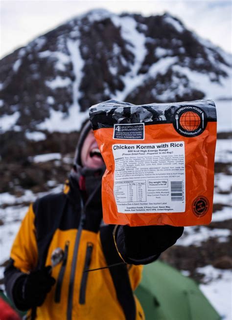 Lightweight Warm And Sustaining Dehydrated Meals From Expedition