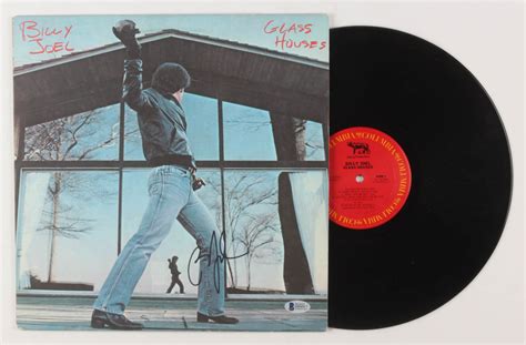 Billy Joel Signed Glass Houses Vinyl Record Album Beckett Coa