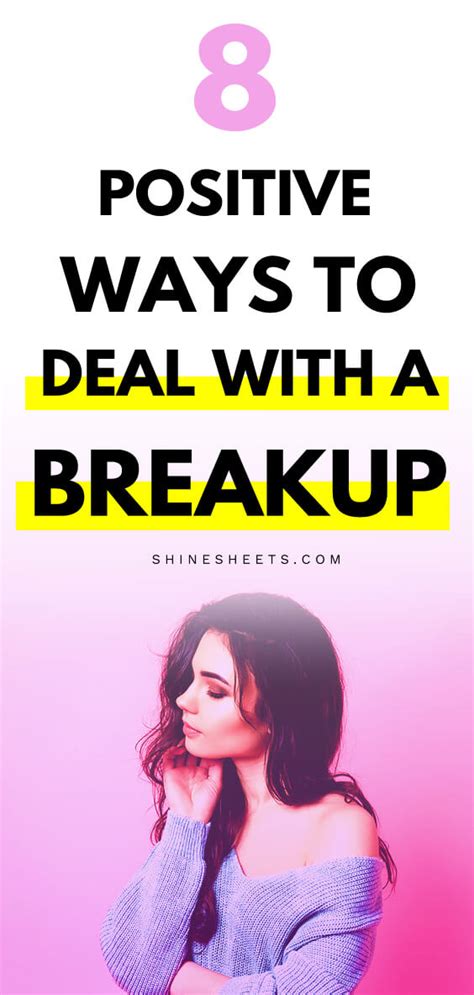 How To Get Over A Breakup Shinesheets