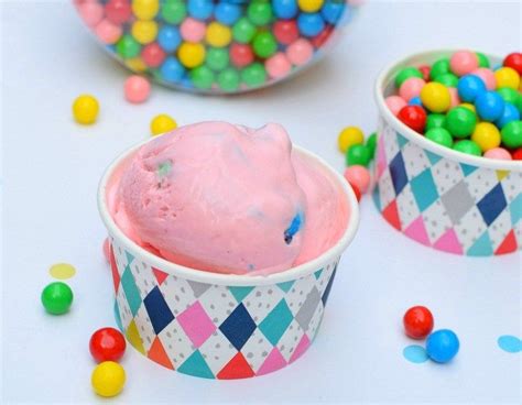 How To Make Bubble Gum Ice Cream Quick No Churn Recipe Creamish