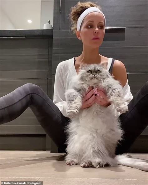 Kate Beckinsale Shares Comical Clip Of Cat Clive Flying A Plane As