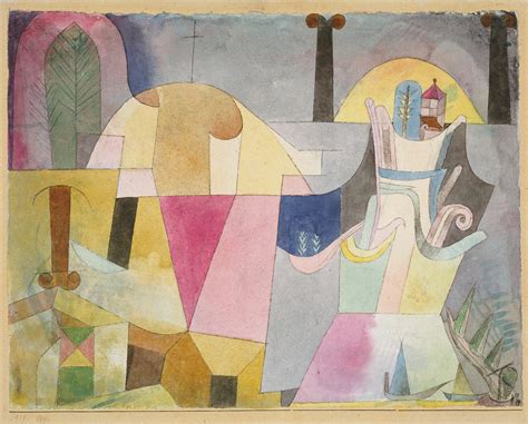 Black Columns In A Landscape Paul Klee 19874551 Work Of Art