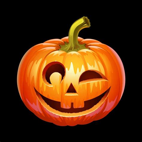 Creepy Jack O Lantern Winking Face Full Color Decal For Etsy