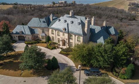 French Style Stone Mansion In Fort Worth Texas Homes Of The Rich