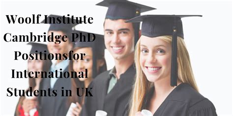 Woolf Institute Cambridge PhD Scholarships In UK 2019