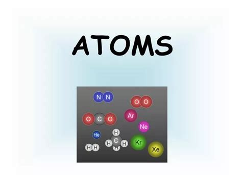Ppt Atoms Powerpoint Presentation Free Download Id2245610