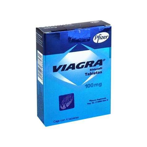 Viagra 100 Mg Caja 4 Tabletas Farmacia Prixz