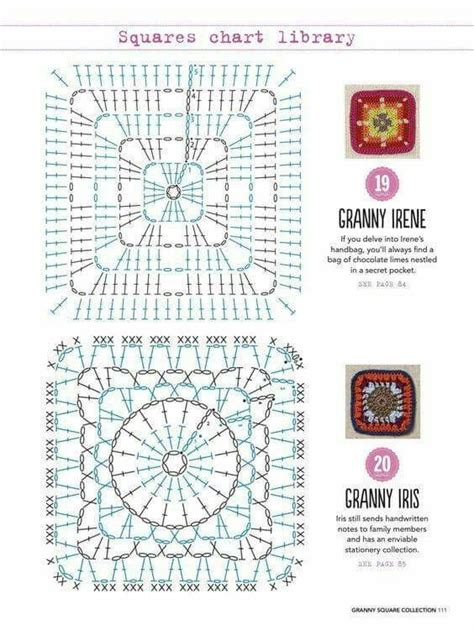 The Ultimate Granny Square Diagrams Collection Crochet Kingdom
