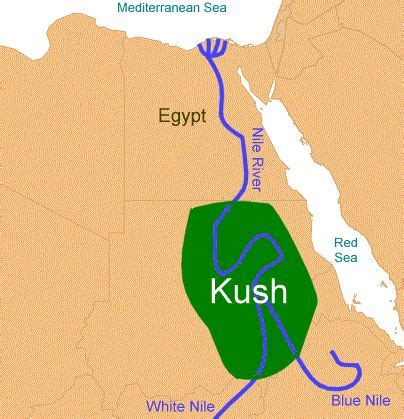 It was in a region of africa called nubia. Ancient Africa for Kids: Kingdom of Kush (Nubia)