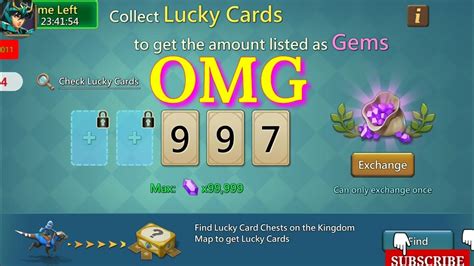 Lords Mobile New Lucky Cards Event To Get Gems For Free Lordsmobile