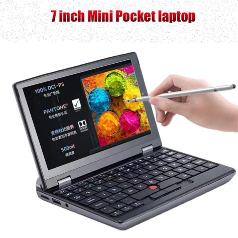 Mini Pocket Laptop 7 Inch Touch Screen Celeron J4105 12gb Ddr4 Max 2tb