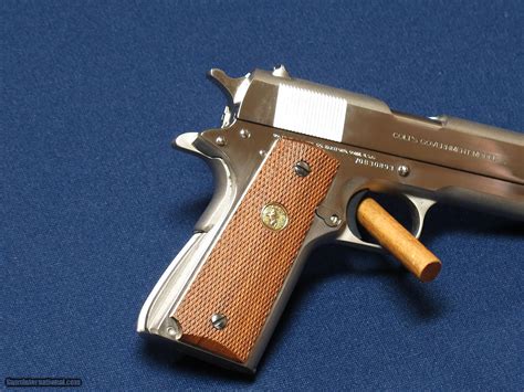 Colt 1911 70s Series Nickel Finish 45 Acp